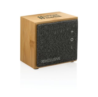 Altavoz inalámbrico de bambú 5W personalizado